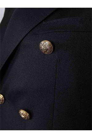 Black virgin wool double-breasted blazer GOLDEN GOOSE | GWP00829P00152190100